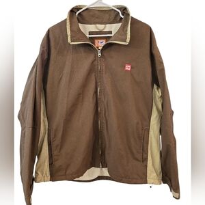 DUNKIN' DONUTS FLEECE LINED EMPLOYEE WINTER JACKET. SIZE X-LARGE UNISEX.